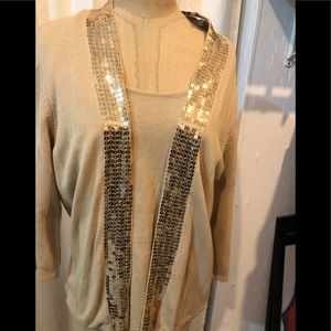 NWT plus size Kim Rogers sweater